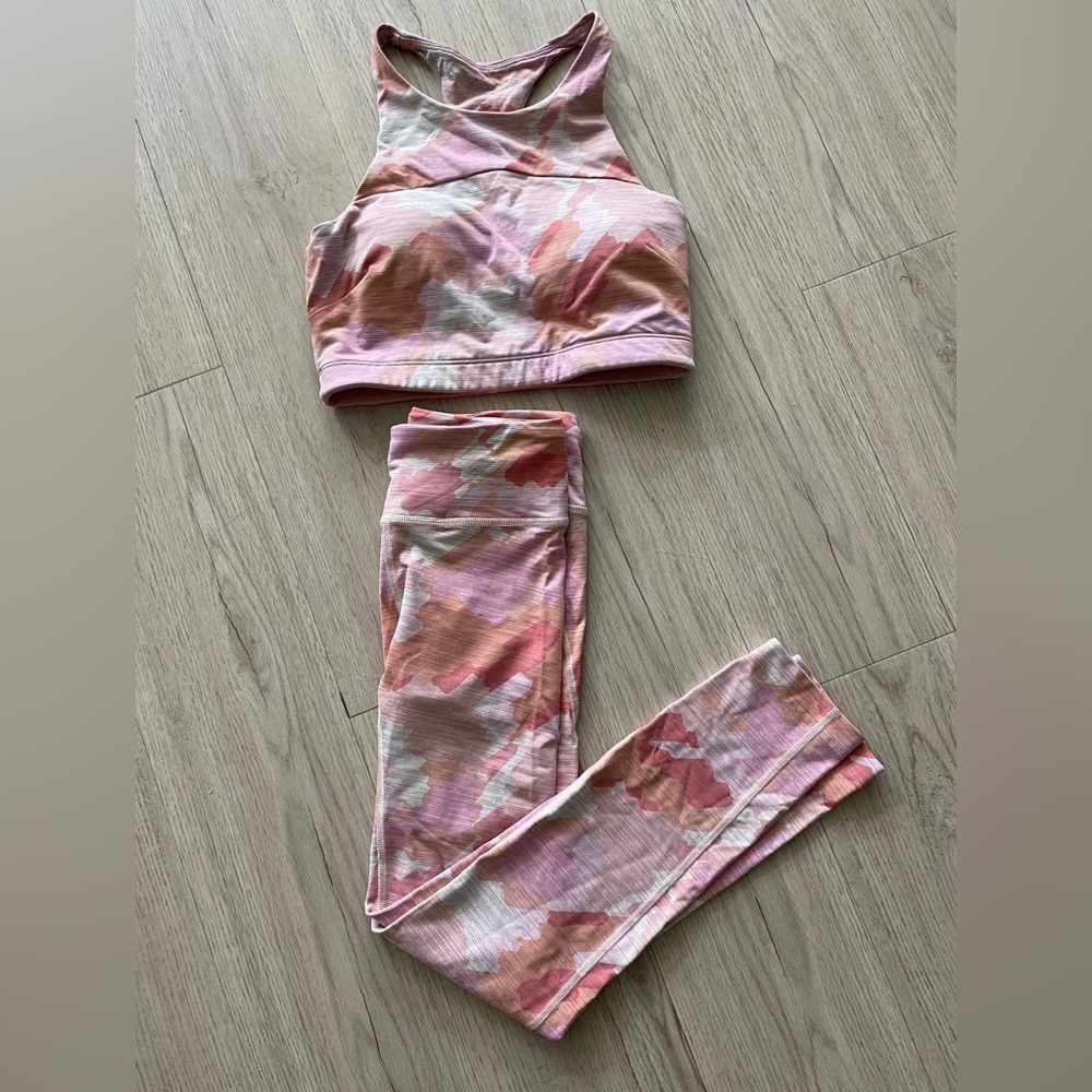 Outdoor Voices Techsweat Sports Bra + Leggings XS